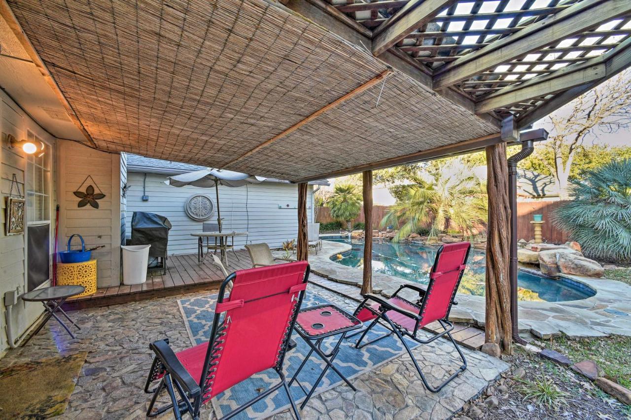Peaceful San Antonio Oasis With Private Pool And Grill Villa Buitenkant foto